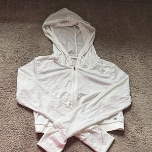 BuffBunny White Spice Crop Jacket